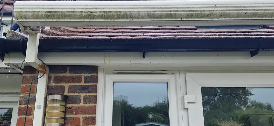 Fascia after cleaning